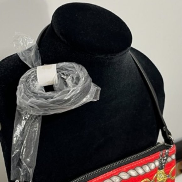 BRIGHTON "Love" Glitter & Go Crossbody Pouch NWT - Picture 13 of 16